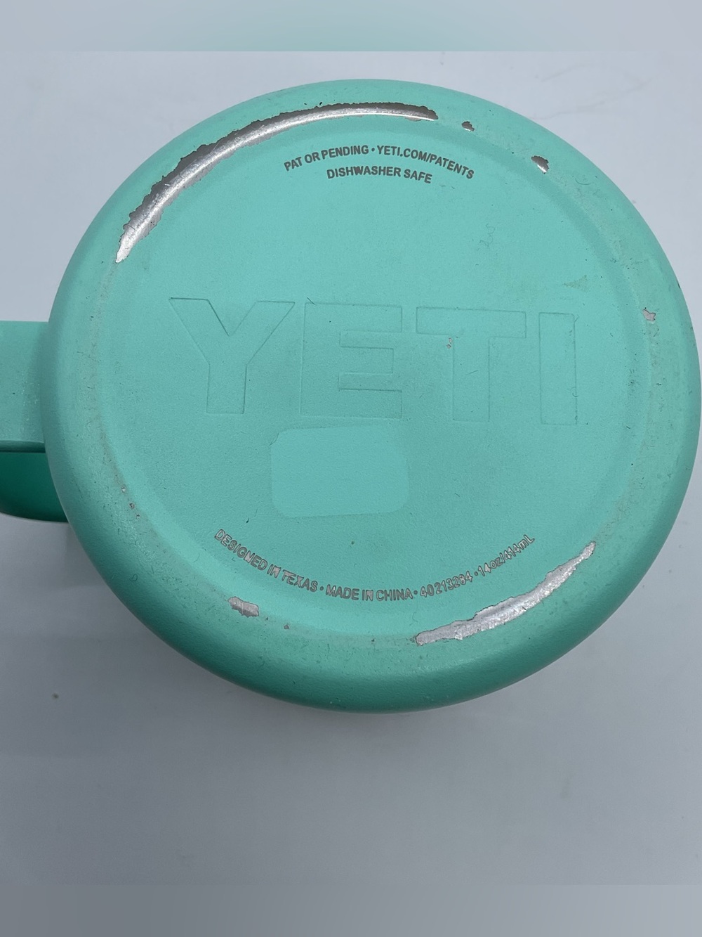 YETI Rambler 14 oz. Coffee Mug Seafoam Green - Picture 6 of 7
